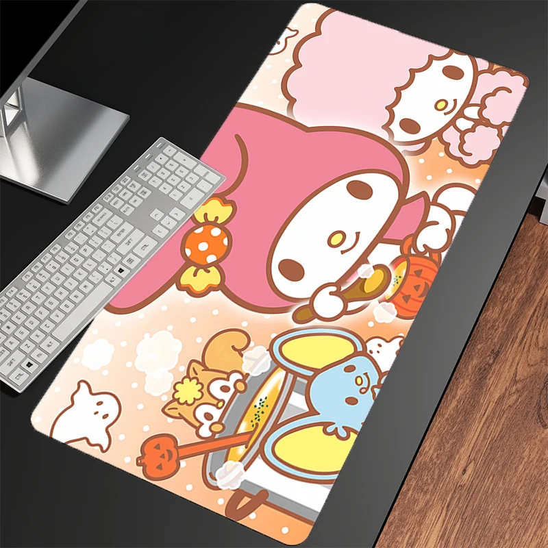 マウスパッド マイメロディ Eスポーツ ラバーゲームアクセサリー Gabinete ゲーマー PC コンピューターデスクマット 滑り止めキーボードパッド タブレットマウスパッド