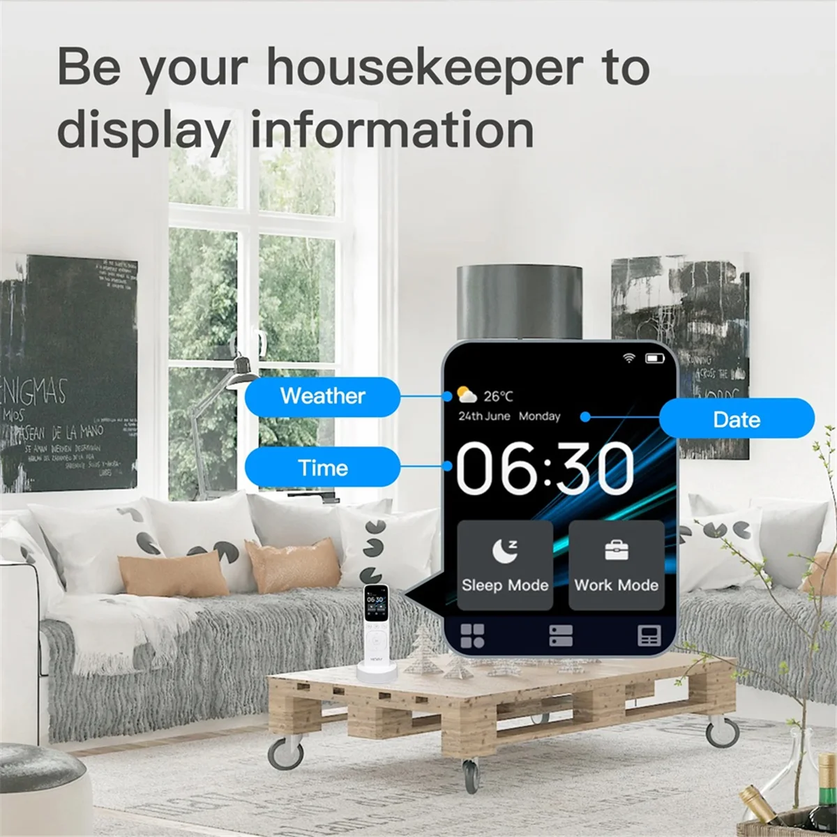 OIIRGO-Wifi Tuya умная центральная панель управления беспроводной сенсорный экран ручной ИК-пульт дистанционного управления для бытовой техники