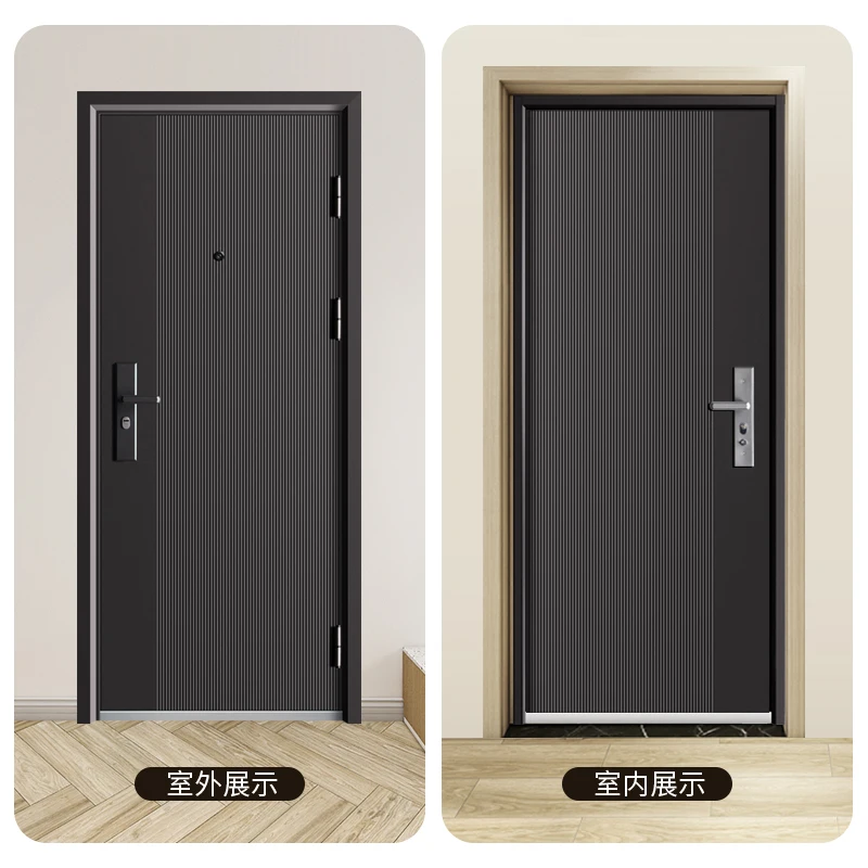Customized size, contact customer service before purchase Household anti-theft door Entry door Factory direct sales Ventilation
