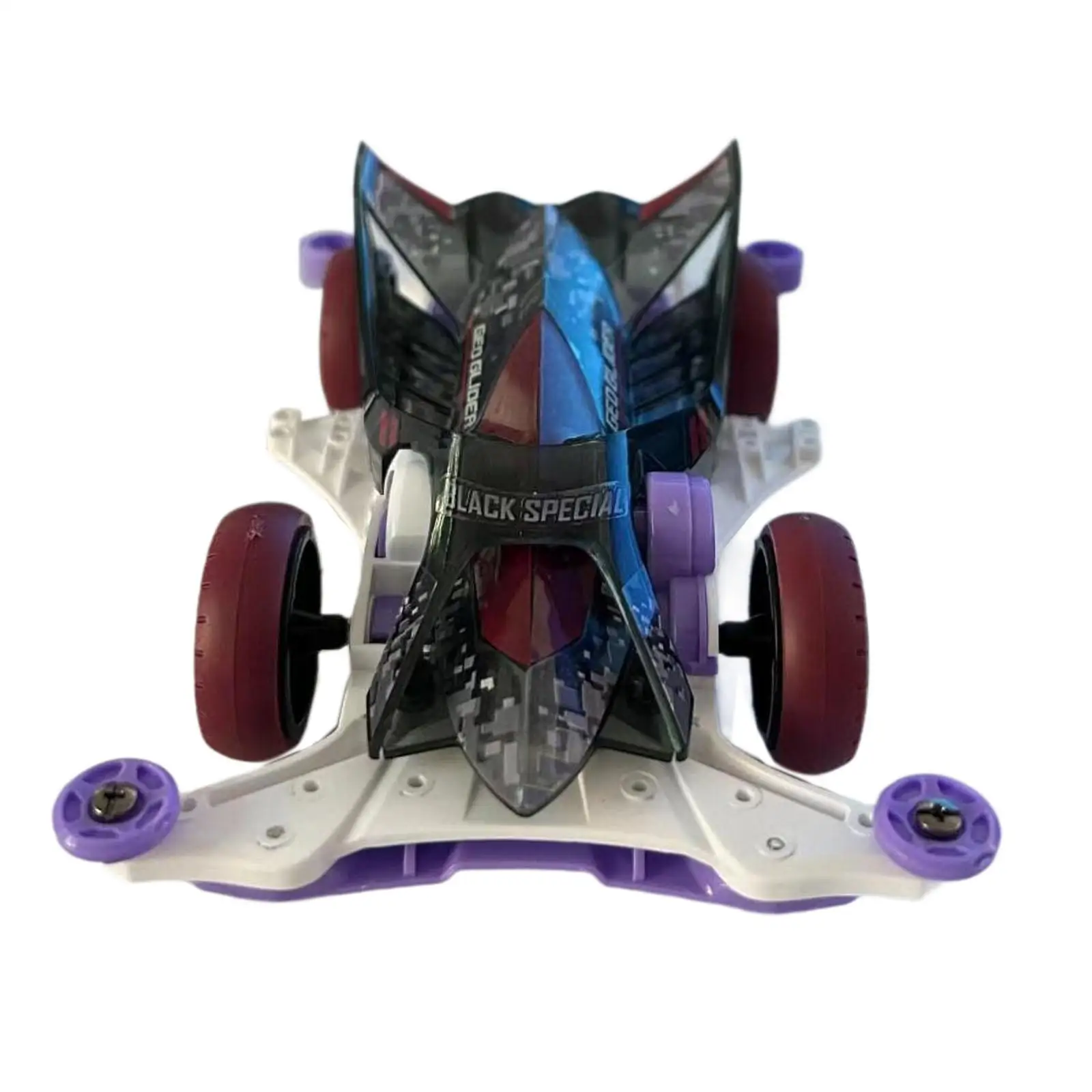 

DIY мини 4WD гоночный автомобиль игрушечные поделки ручной работы класс обучение для подарка подросткам синий