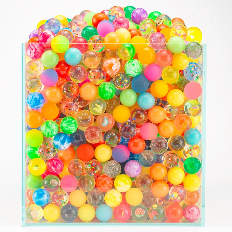 10Pcs Rubber 19mm Bouncy Balls Funny Toy Jumping Balls for Kids Sports GamesMini Neon Swirl Bouncing Balls for Sports Games Toy