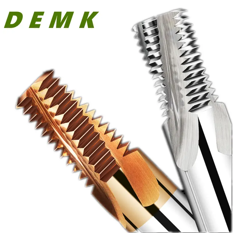 Imagem -05 - Unc Unf Thread Fresagem Cnc Grau Carboneto de Dente Único Fio Sólido Fresa 1pc No.8 10 12 16 16 16