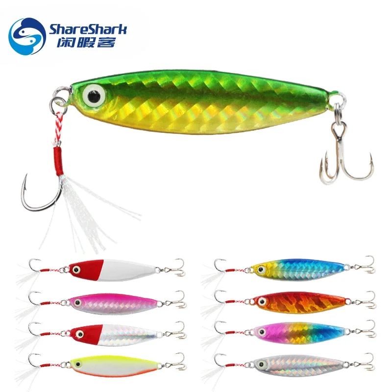 

3D Hard Simulation Printing Fishing Lure Jig Pesca Metal Jig Bait Spinner Bait Saltwater Lead Slow Jigging Lures