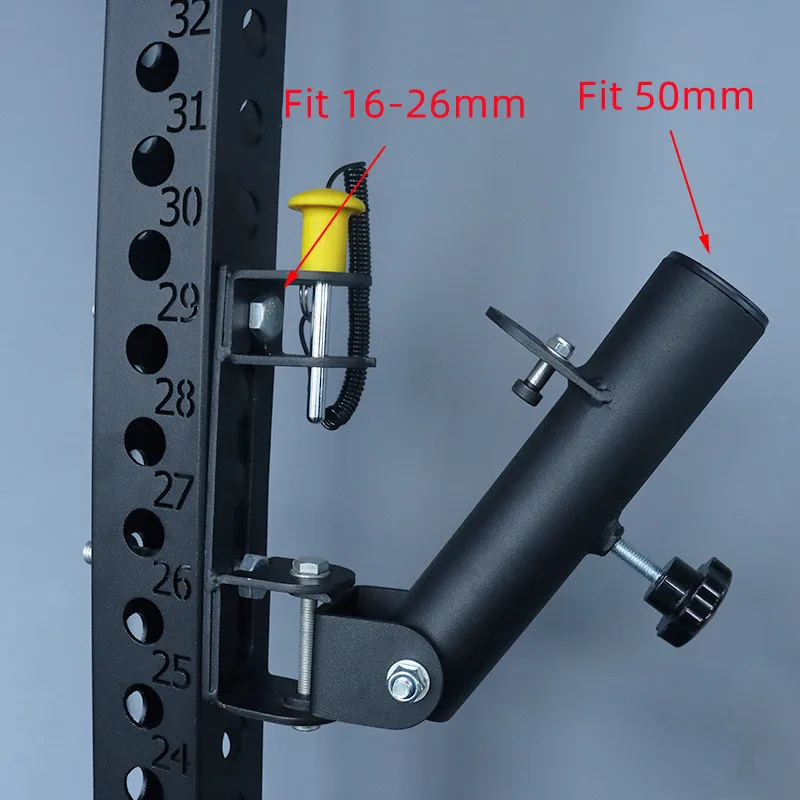 360 barrel t rod holder universal rotating multi-functional storage household and commercial gantry squat frame accessories