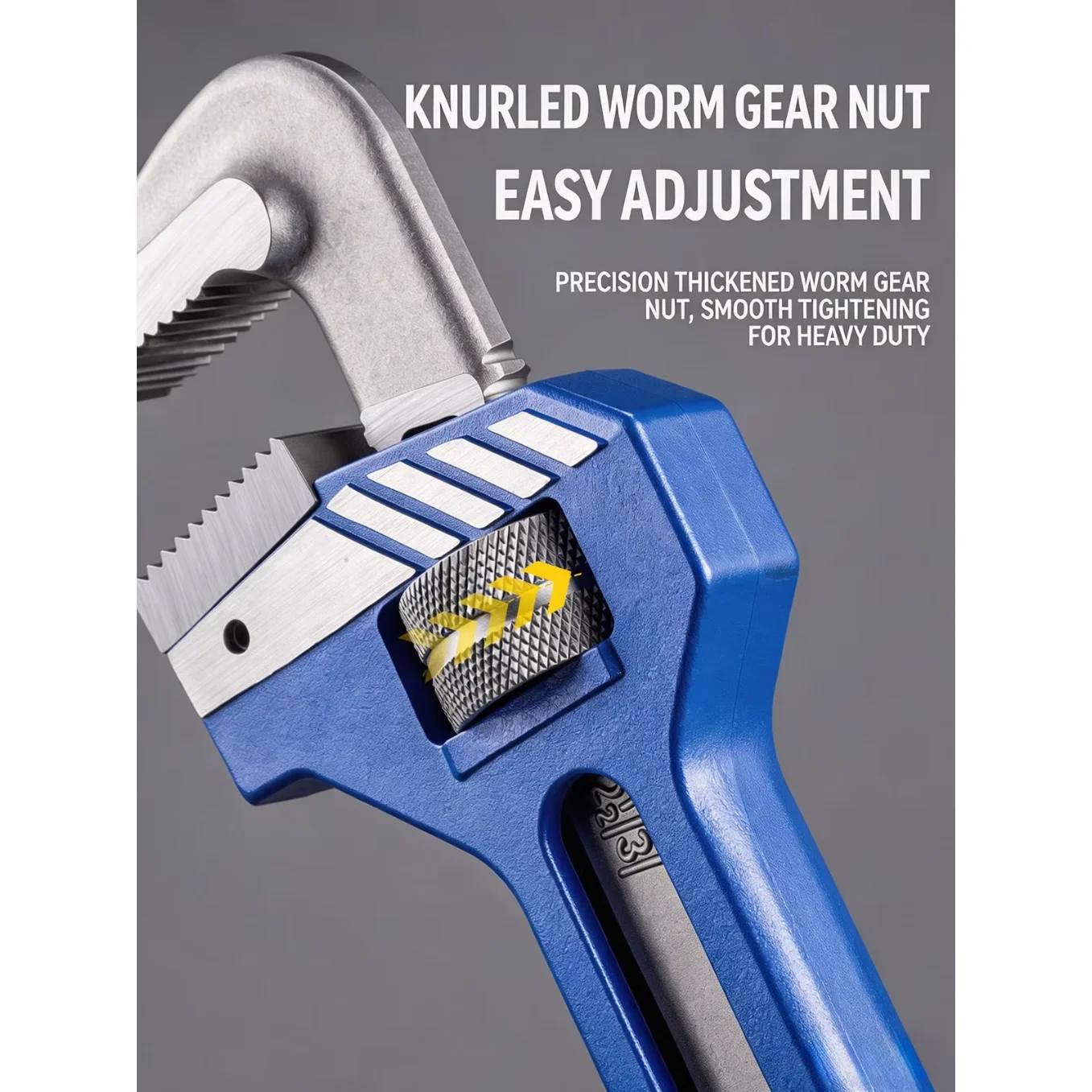 New Heavy Duty Adjustable Pipe Wrench 8 10 12 Inch Forged Steel Straight Spanner Universal Plumbing Tool For Plumber Home Repair