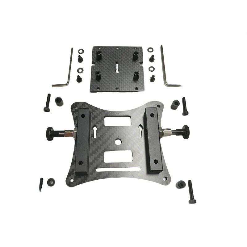 

1Set Mounting Bracket Quick Release Slide-in Chute Upward Fixed Board Mount Holder for DJI M300 RTK Drone Sensing/Detection