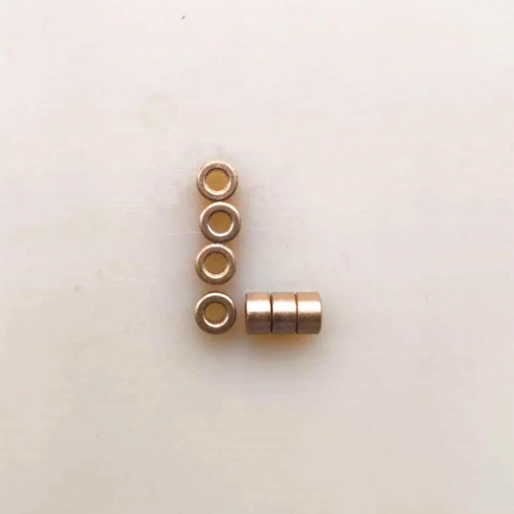 

SPEEDWAY 10Pcs Bronze Bushings 6x3x3.5mm Self-Lubricating Oilite Sleeve Bearings for 3mm Shaft & Automotive