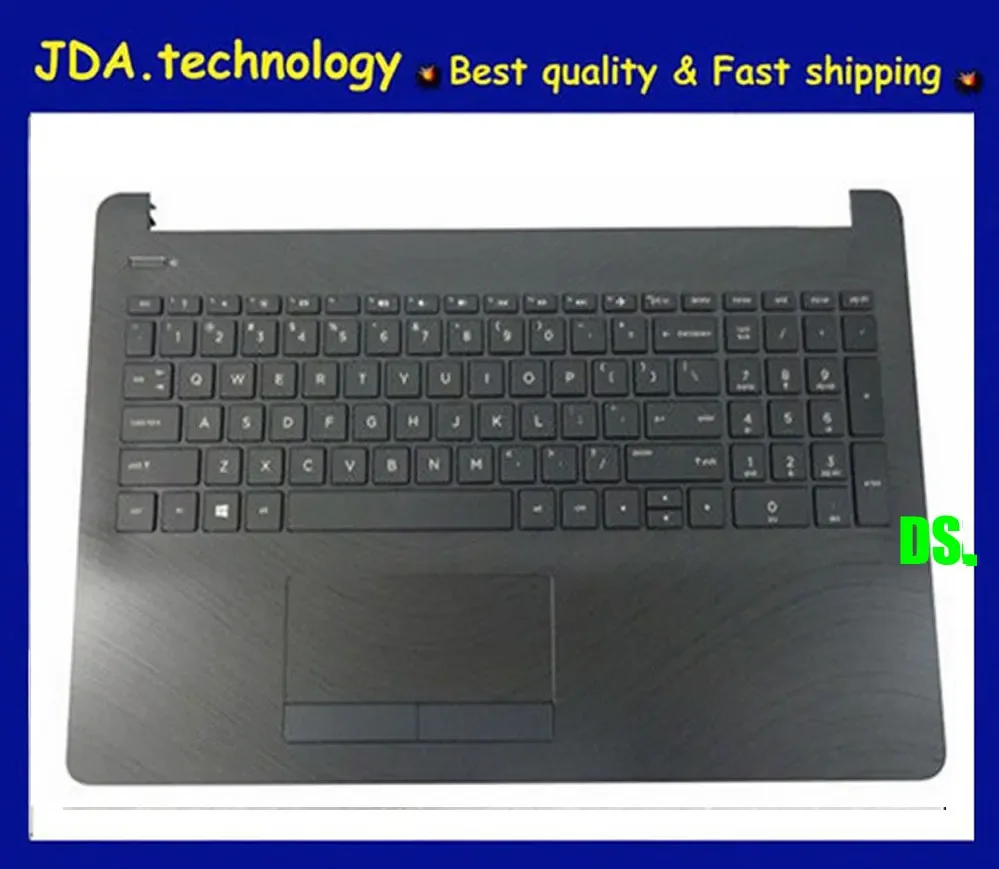 95%New for HP 15-BS 15T-BR 15Q-BU 15T-BS 15-BW 250 255 G6 TPN-C129 C130 15-bs012cy Palmrest US keyboard upper cover 925010-001