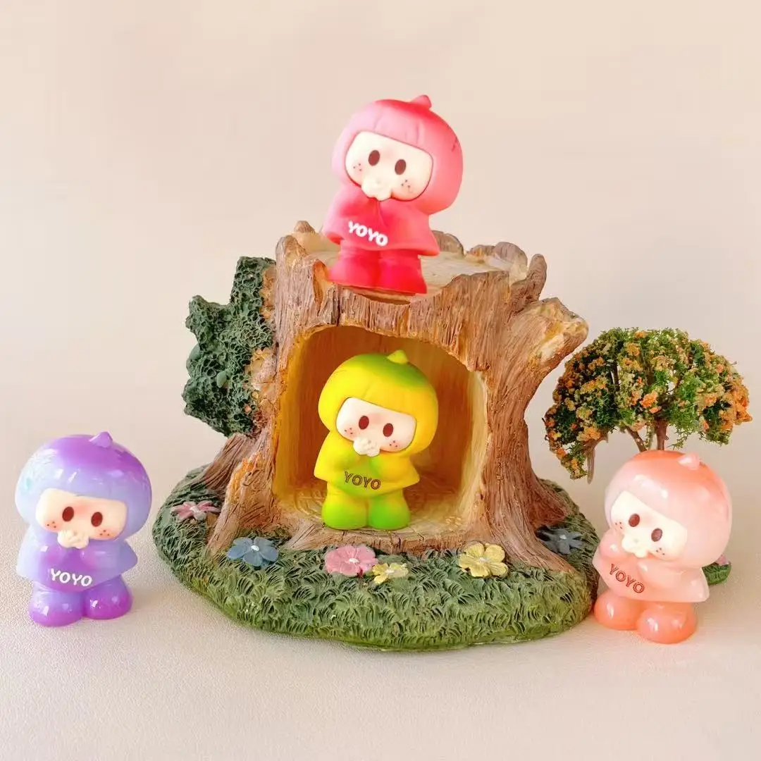 光るゼリー グラデーションカラー ヨミニョン レジンフィギュア DIY レジンジュエリー 車飾り キーホルダー ペンダント ブラインドバッグ おもちゃ