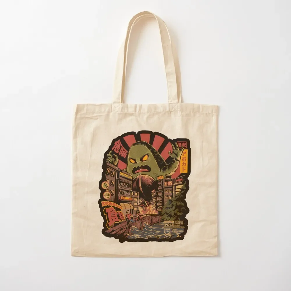 Avokiller Tote Bag Canvas tas voor dames, grote draagtas, grote tassen