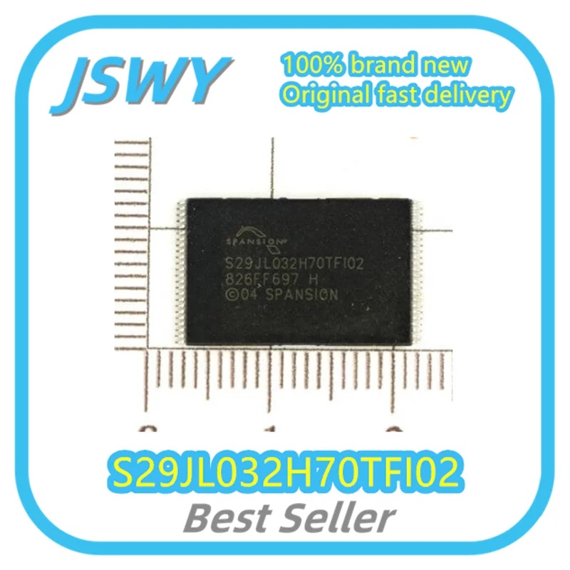 

(3/30pcs) S29JL032H70TFI02 TSOP-48 Integrated Circuit IC New Electronics Original