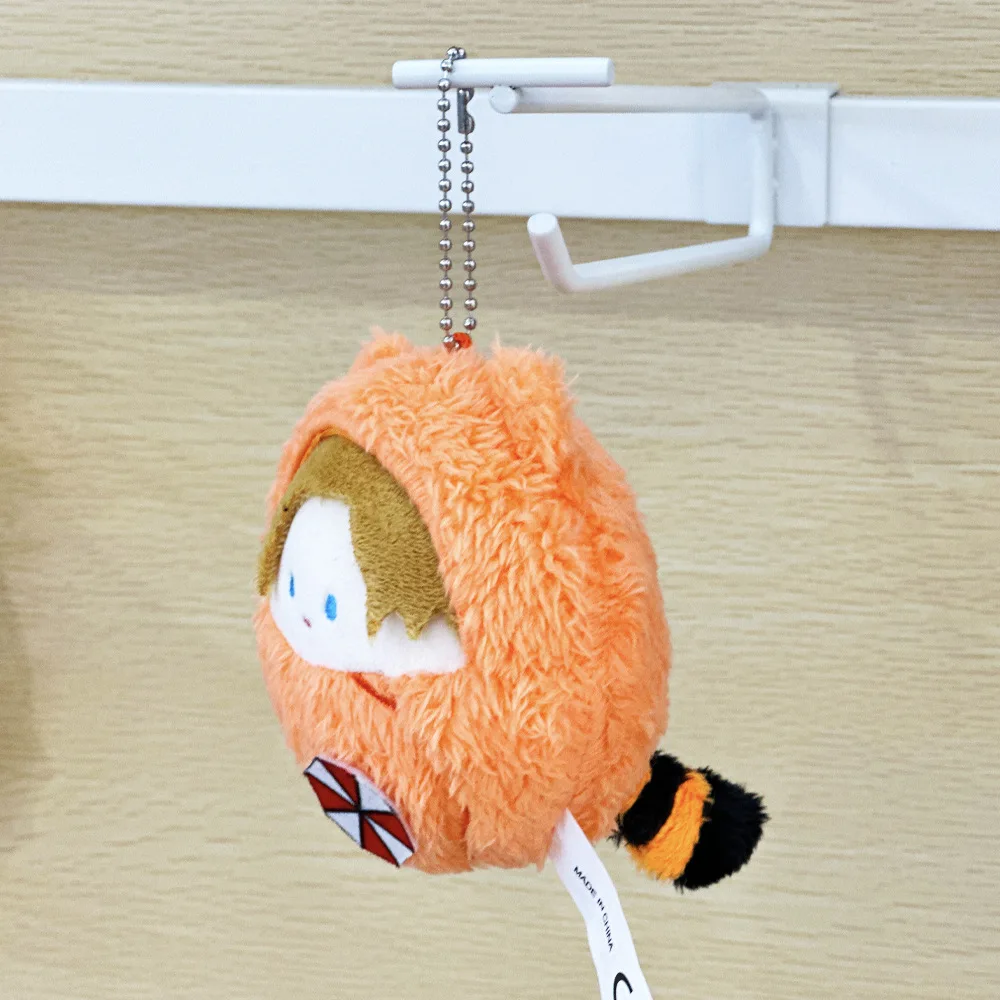 حار 10 سنتيمتر Biohazard المقيم الشر ليون س. كينيدي ألعاب من القطيفة لطيف لينة محشوة المفاتيح الدمى للطفل عيد ميلاد هدية الكريسماس