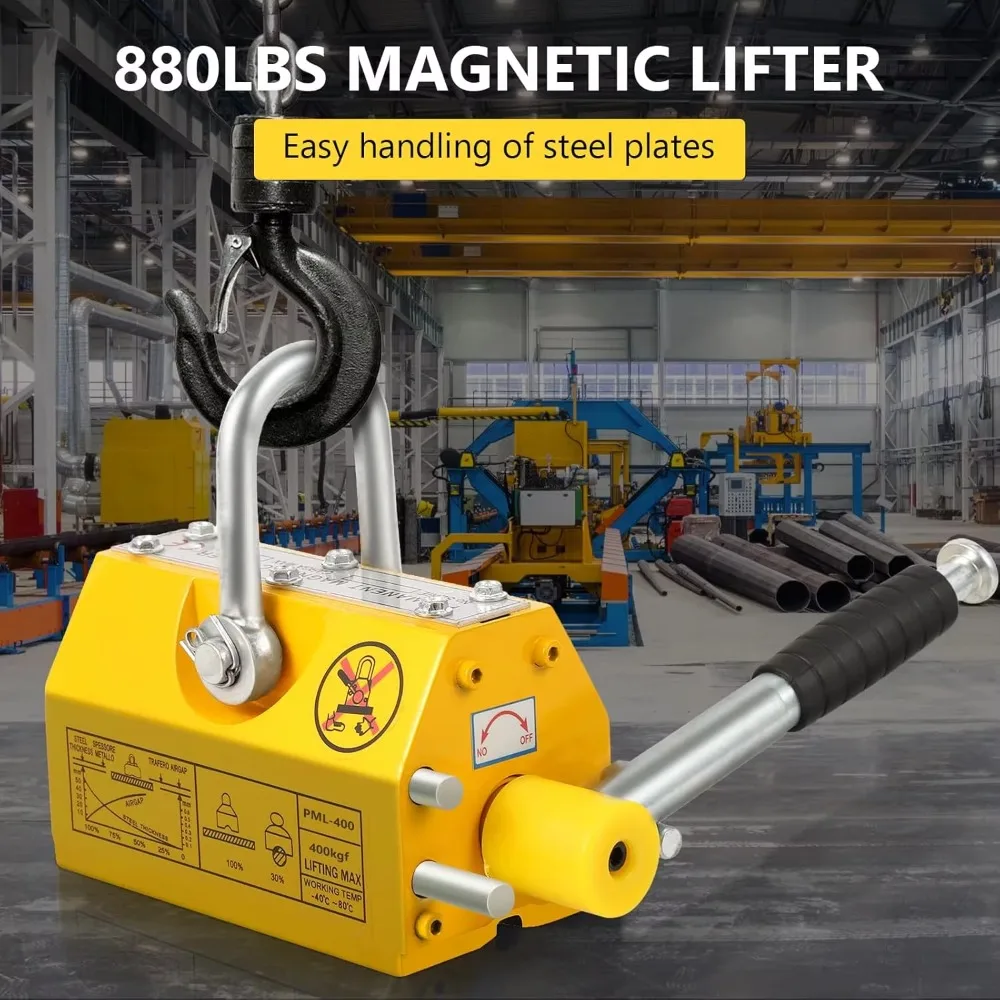 Permanent Magnetic Lifter Industrial Powerful Lifting Magnet Heavy Duty Magnetic Suction Cup for Steel Plate Mold Lifting