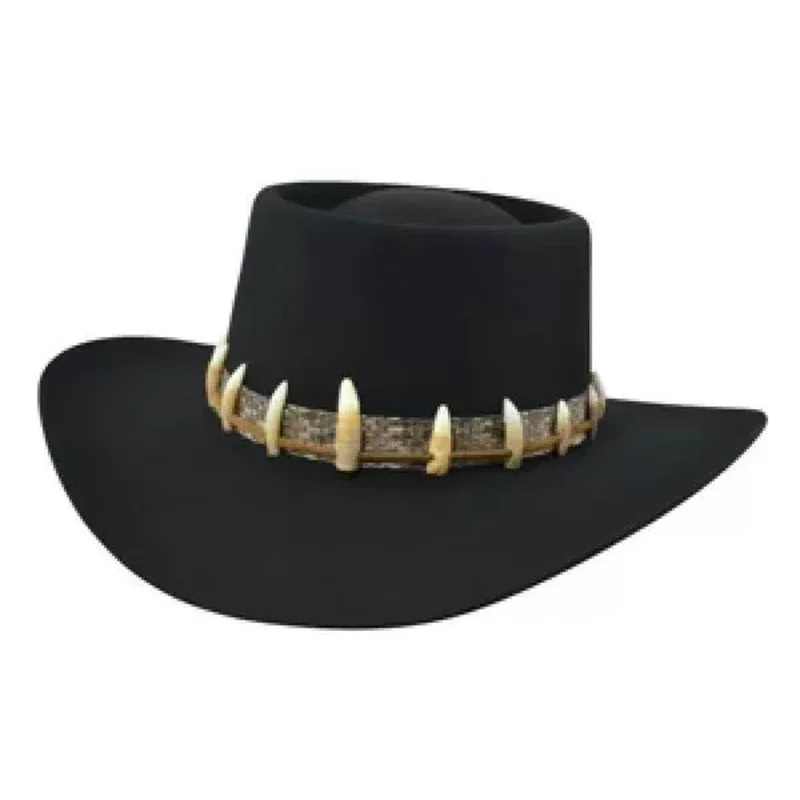 Fashionable Unisex Commuter Elegant Wool Soft Warm Felt Hat Pure Color Band Decorative Felt Hat Pure Wool Versatility Top Hats