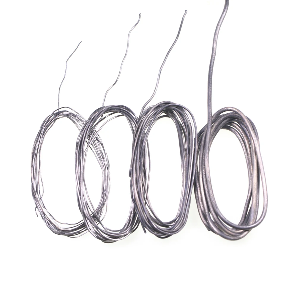 0,5–2 mm weicher, runder Vorfachdraht, Nymphen-Körpergewichtsfaden, Fliegenfischen, Bindematerial für Nymphen-Streamer, Salzwasser-Fliegen-Köder