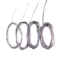 0.5-2mm Soft Round Leader Wire Nymph Body Weight Thread Fly Fishing Tying Material for Nymph Streamer Saltwater Flies Lure
