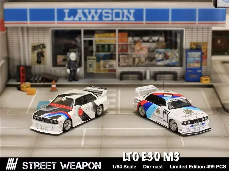 

PreSale SW 1:64 E30 M3 LTO / DTM limited500 Collection Miniature Diecast Metal Model Car