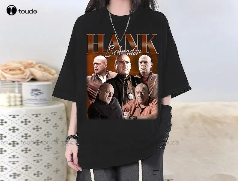 Vintage Hank Schrader Character T-Shirt, Hank Schrader Tee, Hank Schrader Trendy