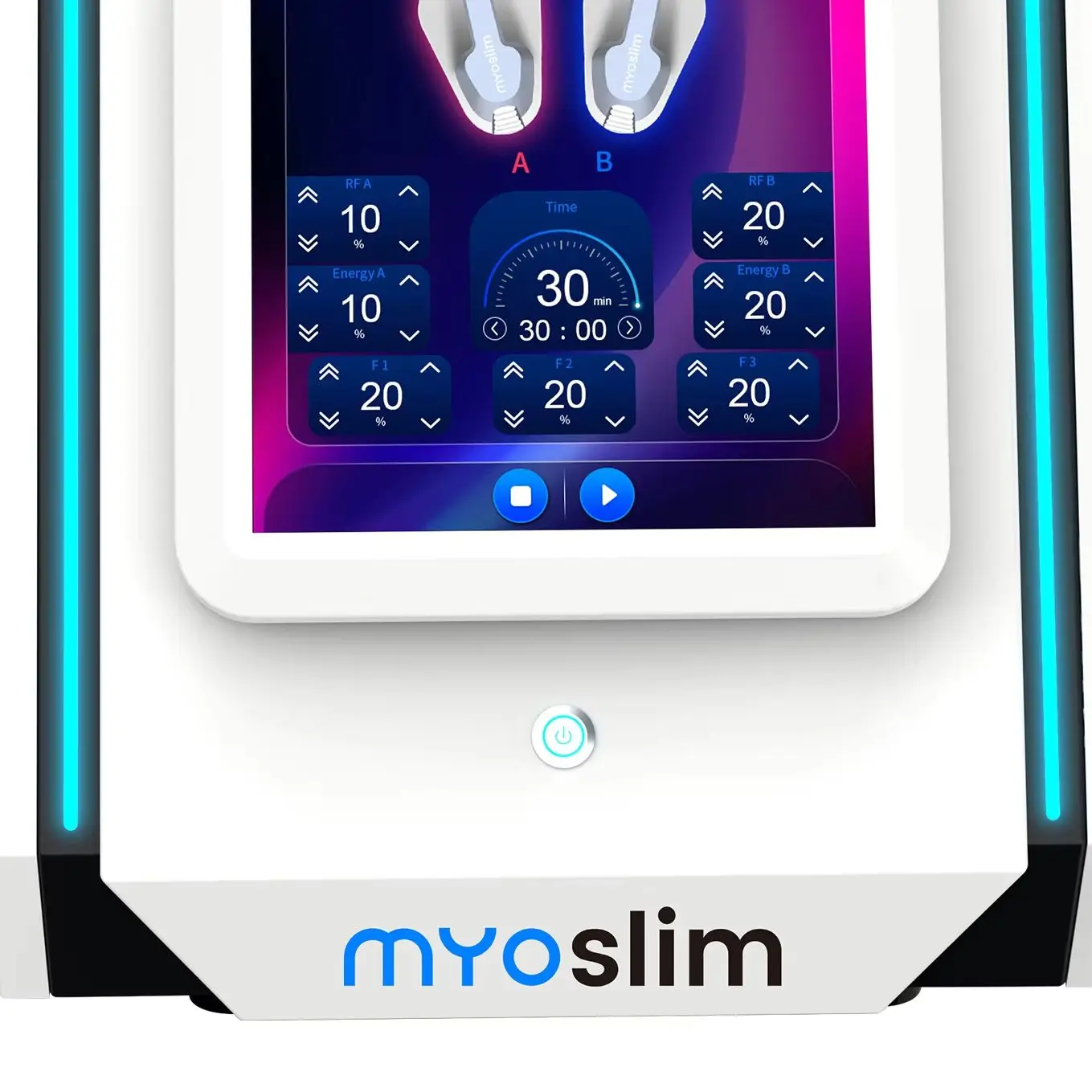 Appareil de remodelage corporel Myoslim RF, stimulateur musculaire électrique, brûleur de graisse, amincissant, rehausseur de fesses, soin du corps