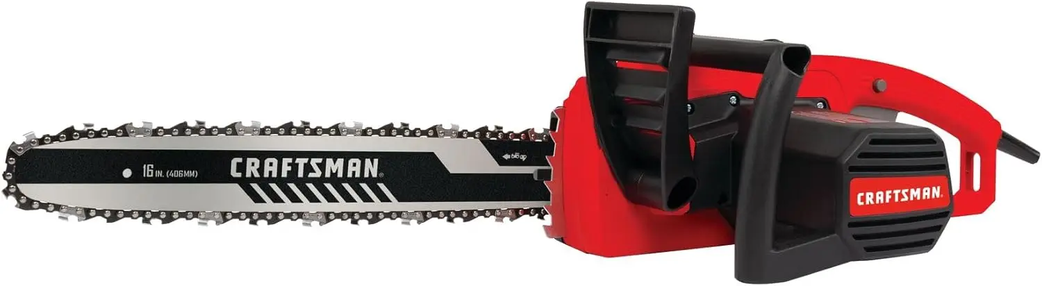 

Electric Chainsaw, 16-Inch, 12-Amp,features A 16-inch Low Kickback Bar and Chain