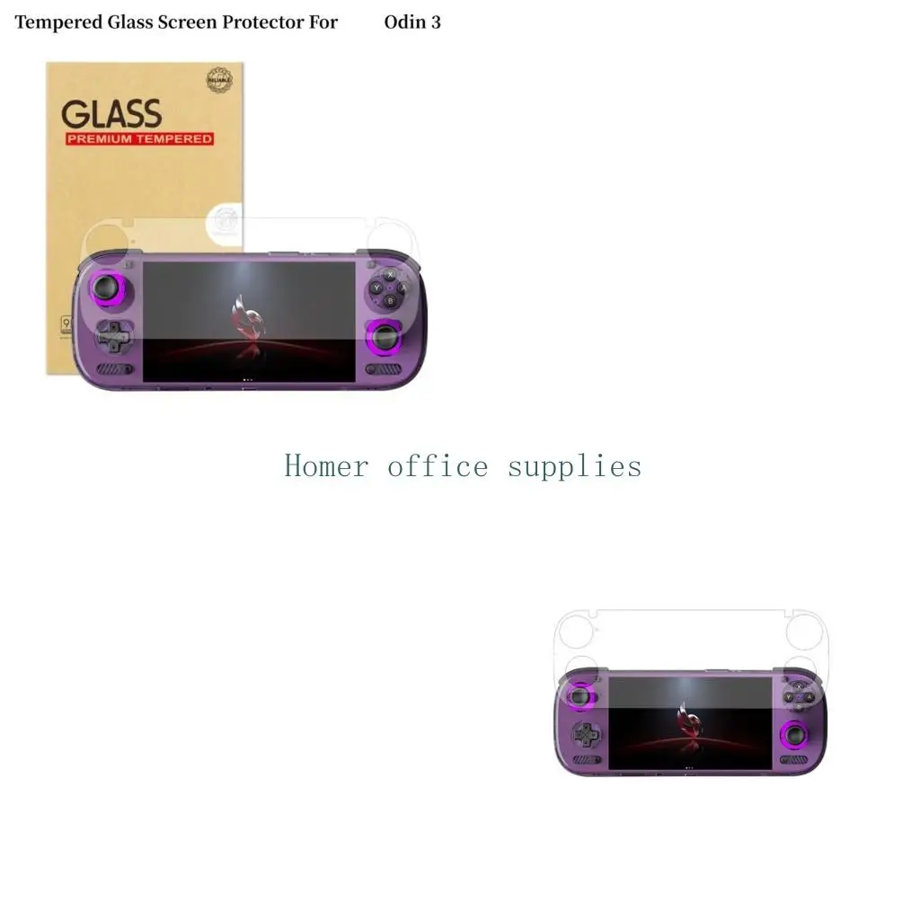 K43B Shatterproof Protective Film Screen Protector for AYN 3 Game Console