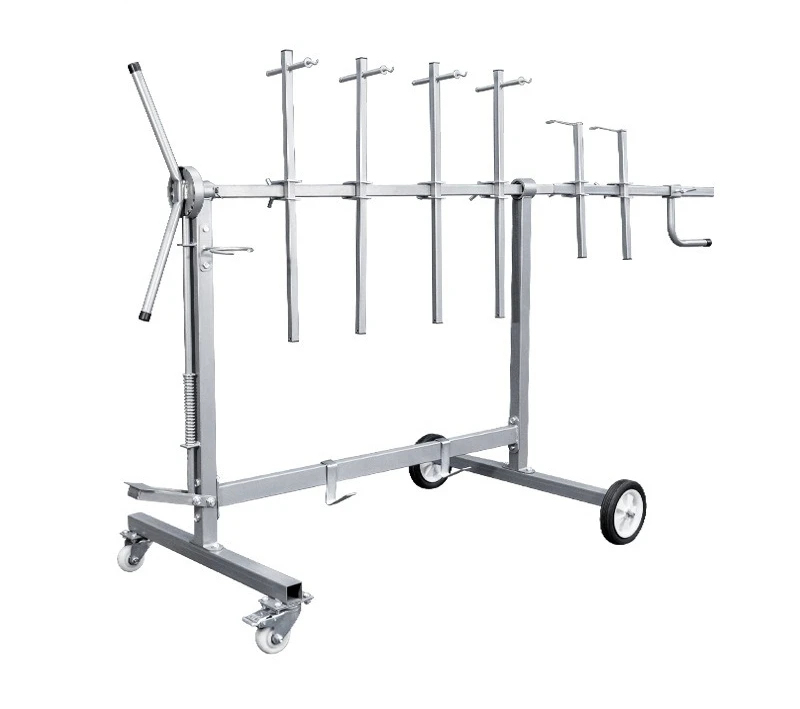 Multifunctional Rotary Painting Shelf Auto Repair Bumper Painting Bracket Auto Sheet Metal Painting Room Tools