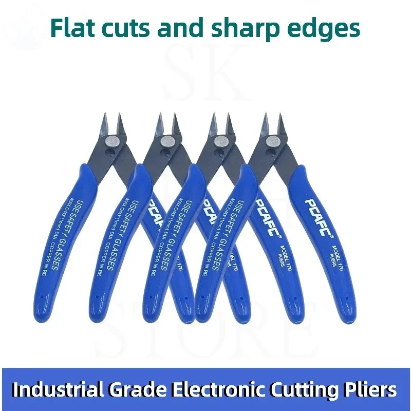 Carbon Steel Diagonal Pliers Wire Cable Cutter Flush Nipper Side Cutting Pliers Electrical Hand Tool