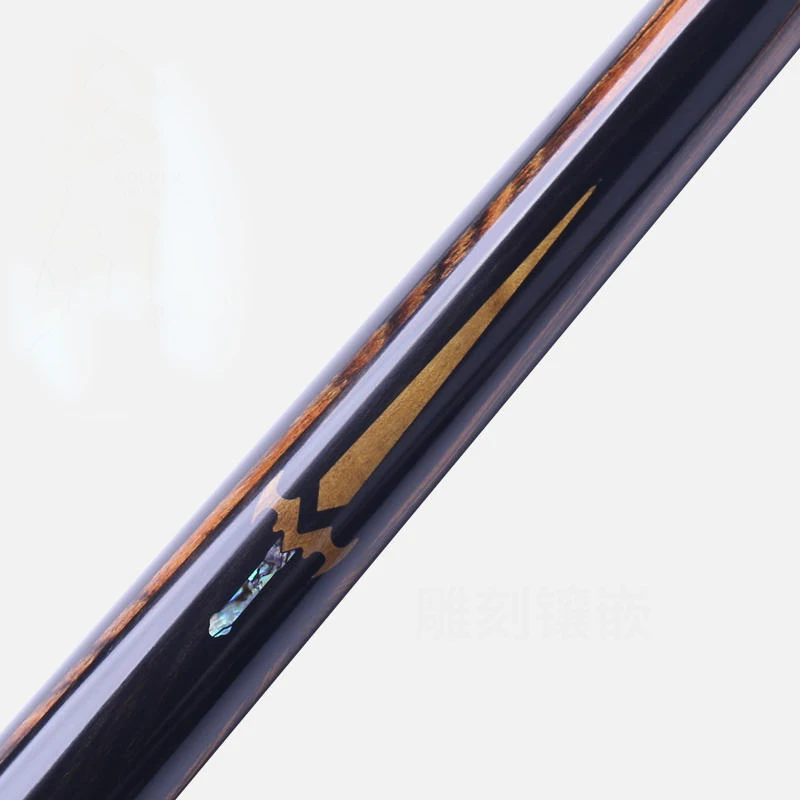 New Arrival OMIN JING JIAN Snooker Cue Stick 10mm Tip Size Ash Shaft 3/4 Split/One Piece Cue Stick With Cue Case Set