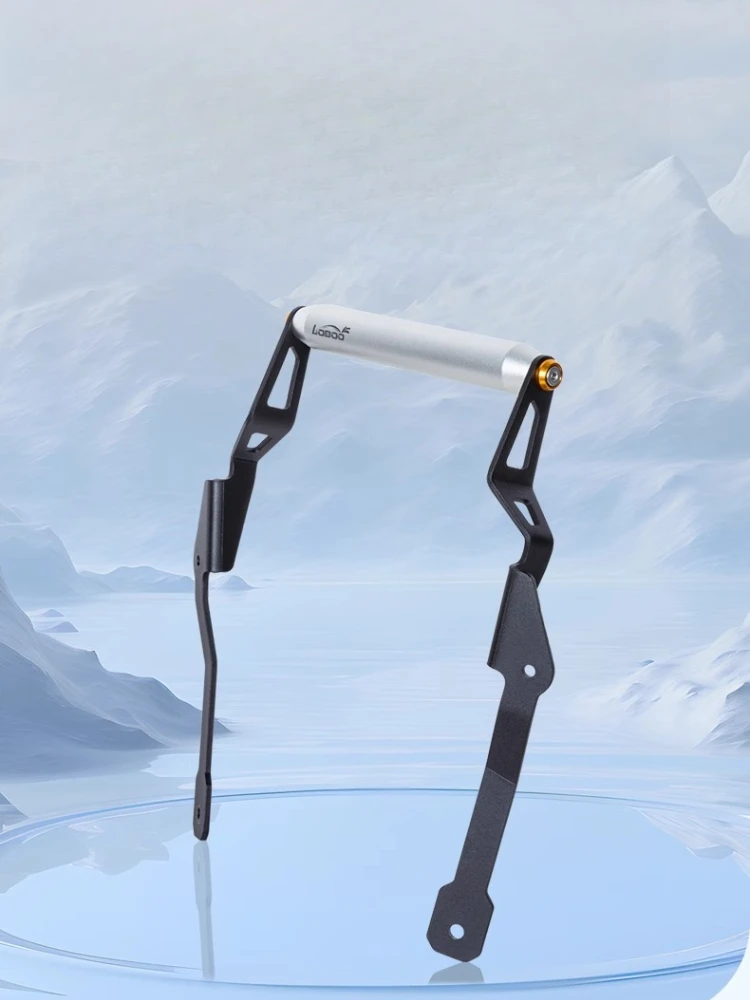 Staffa di navigazione per telefono cellulare per moto, modifica della staffa per registratore di guida