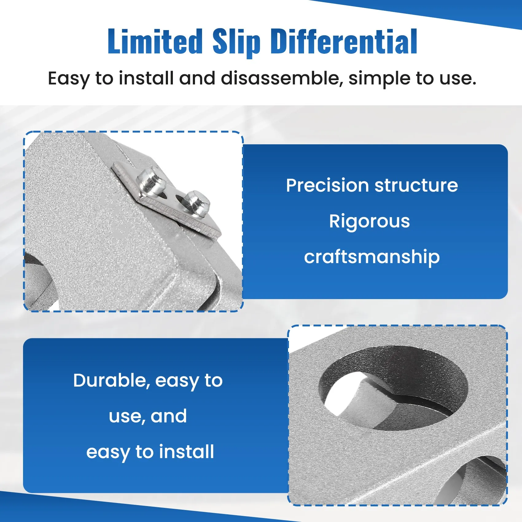 

Aluminum Alloy LSD Limited Slip Differential Conversion Grip Kit LSD-001 For-BMW E30 E36 E46 M3 LSD Conversion Grip Kit-Y79A