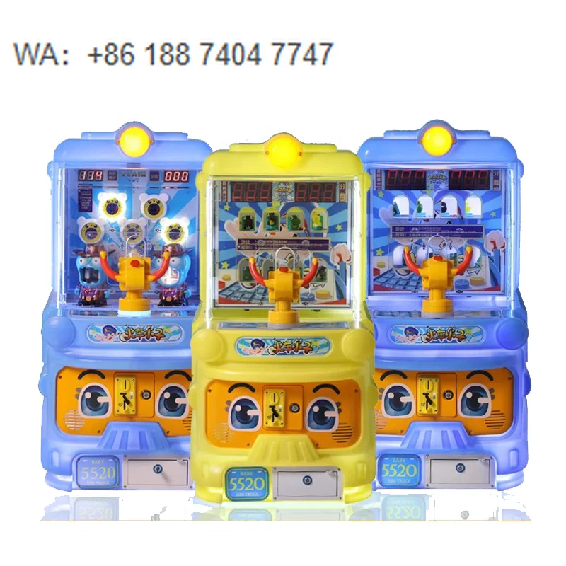 

Mini Coin Operated Arcade Machine Metal and Plastic Shooting Capsule Making Machine for Game Center Use
