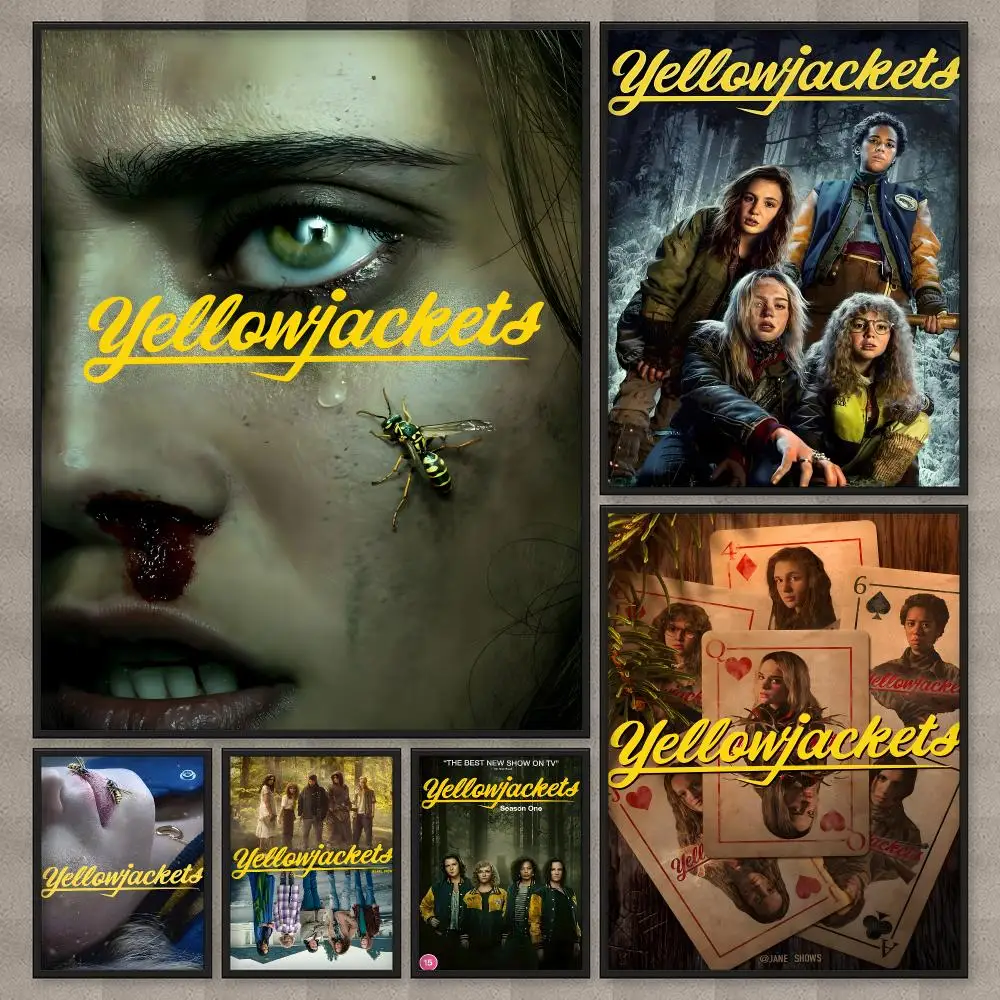 Yellowjackets TV Poster HD Wall Art Home Decor Waterproof Print Bedroom Garage Party Gift