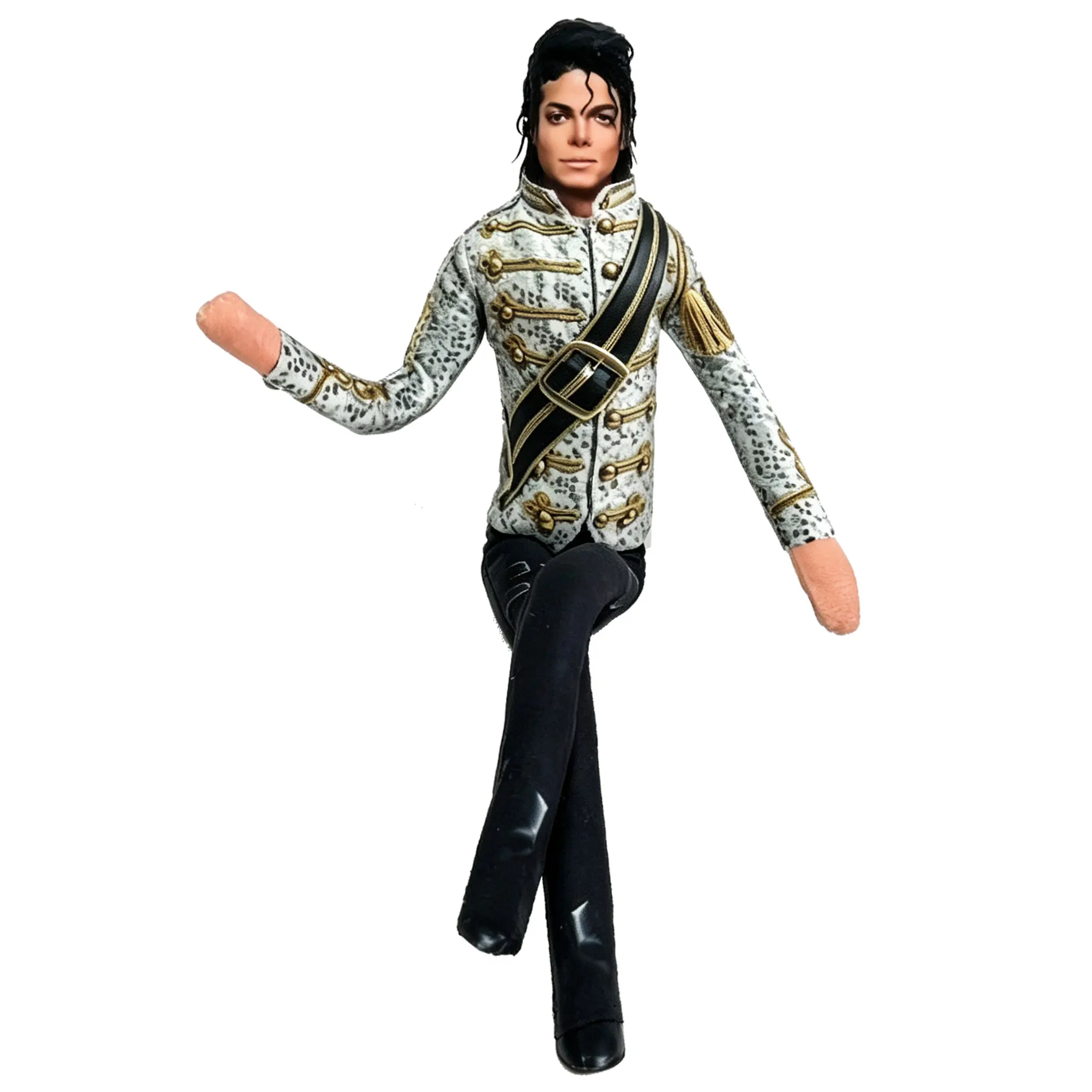 Anime Cosplay MJ Michael Jackson Plüschfigur, Plüschpuppe, Stofftier, Raumdekoration, abstrakte Bewegliche Requisiten – Detail 18