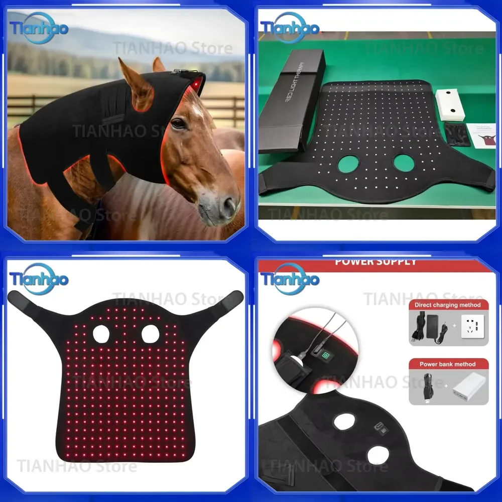 Near Infrared Pain Treatment Light for Veterinary Use for Horse Health Care Body Wrapping Device 850nm 660nm