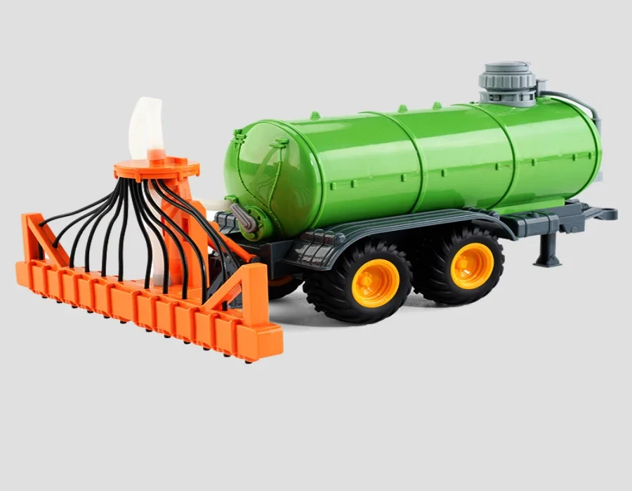 Fernbedienung Traktor RC Bauernhof Lkw Auto Anhänger 2,4G Landwirtschaft Simulator Lkw Miniatur Bauernhof Fahrzeug Spielzeug Modell Kinder Junge