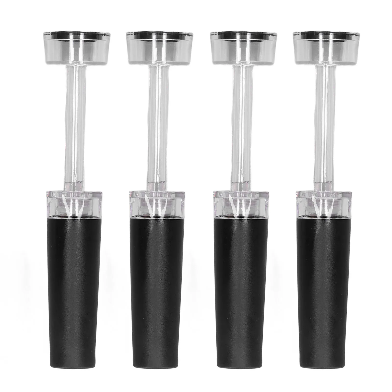 4Pcs Vacuum Wine Stopper Slow Down Oxidation Keep Freshness Leakproof Durable Reusable Wine Bottle Stopper