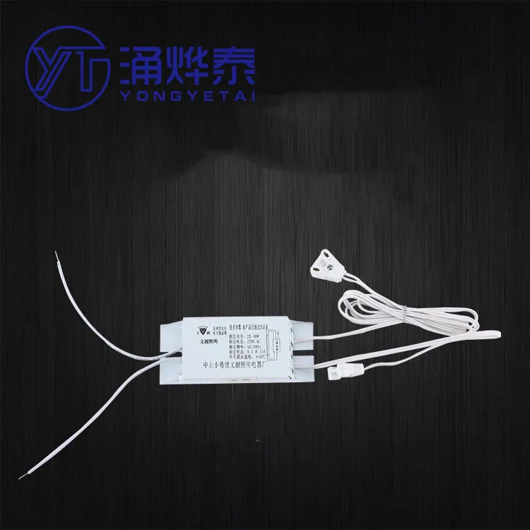 T8 electronic ballast light box advertising lamp tube 20W/30W/40W universal T8 fluorescent lamp rectifier