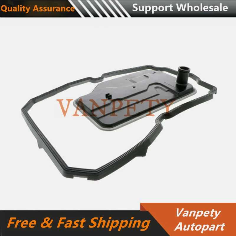 Transmission Filter and Gasket for Mercedes X164 X204 W164 V260 GLK GLE ML320 GLS 2222772000 2202710380 A2222772000 A2202710180