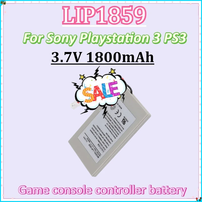 

For Sony Playstation 3 PS3 Controller Game Replacement Batteries New LIP1859 3.7V 1800mAh Rechargeable Lithium Battery
