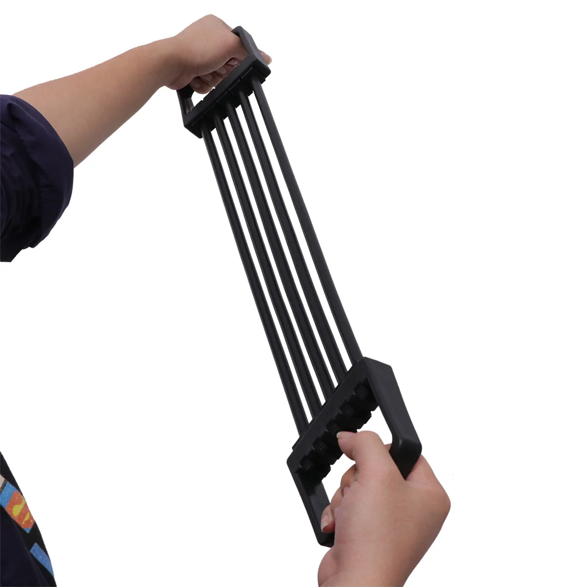 

Chest Expander Adjustable Spring Steel Arm Pulling Resistant Band Dual-Purpose Muscle Training Equipments for Indoor Gym Random