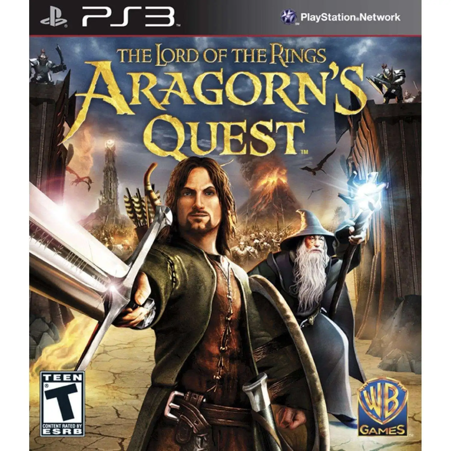 Lord of the Rings: Aragorn's Quest game for console Sony PlayStation 3 PS3