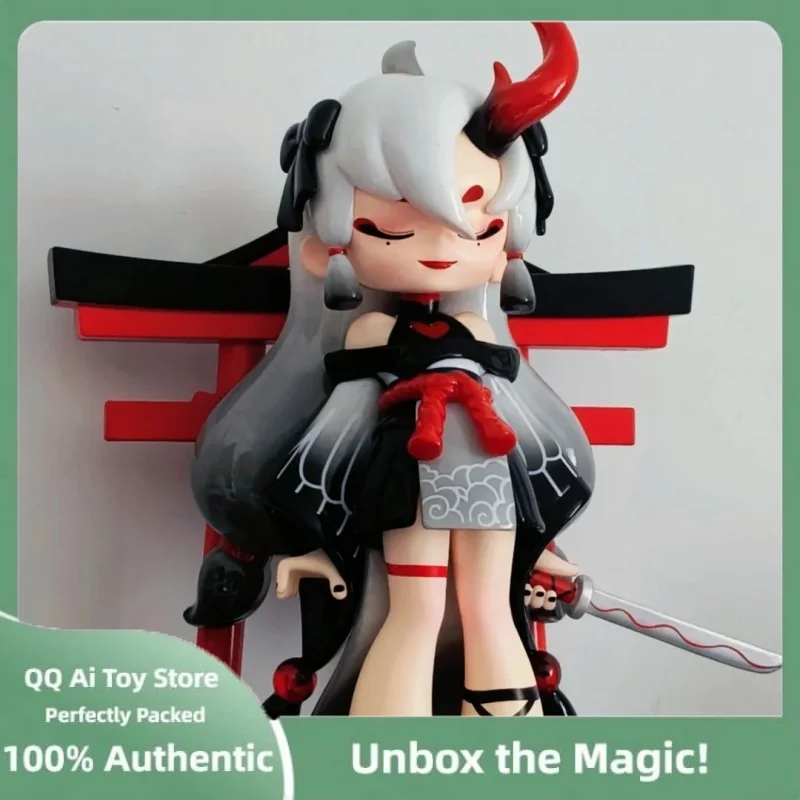 Original Yandere Gires generación dos elimina la serie de etiquetas juguetes muñeca Kawaii figura de Anime adornos de escritorio regalo sorpresa