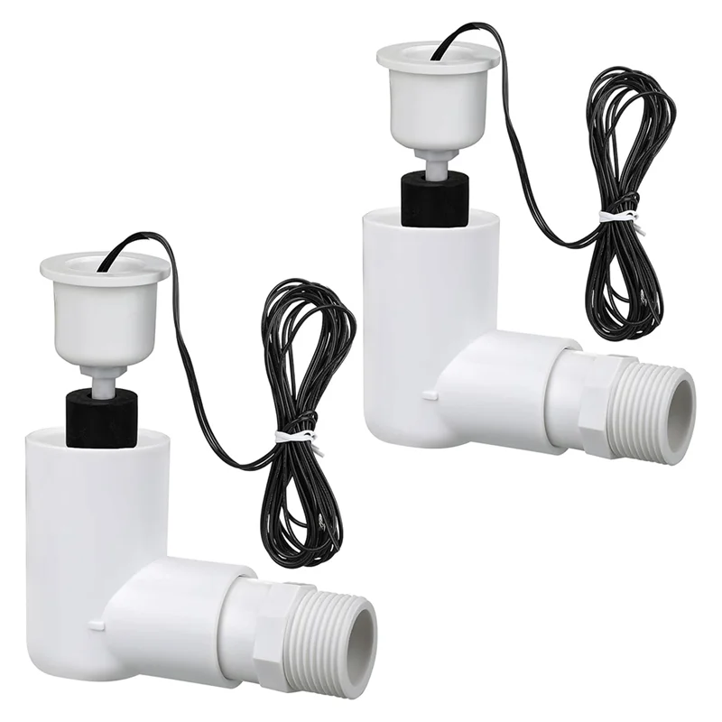 A69M-AC Float Switch(2PCS) For HVAC Drain Pan& Condensate Outlet- SS2 Float Switch Detects Clogged Condensate Drain