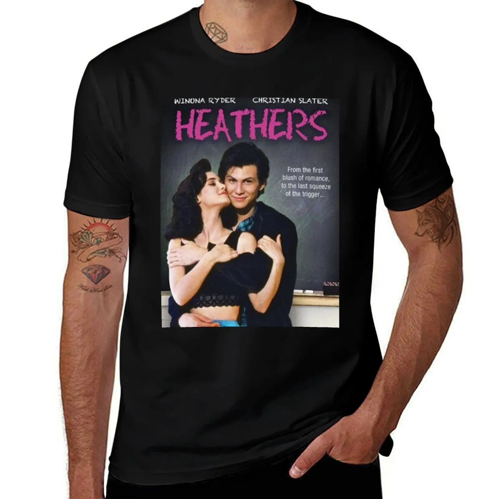 

Heathers T-Shirt affliction shirts vintage graphic tee anime figures anime shirt oversized t shirts for men