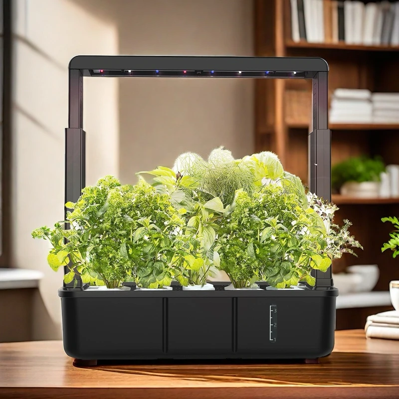 

Intelligent 15-hole hydroponic vegetable planter, indoor planting pot system