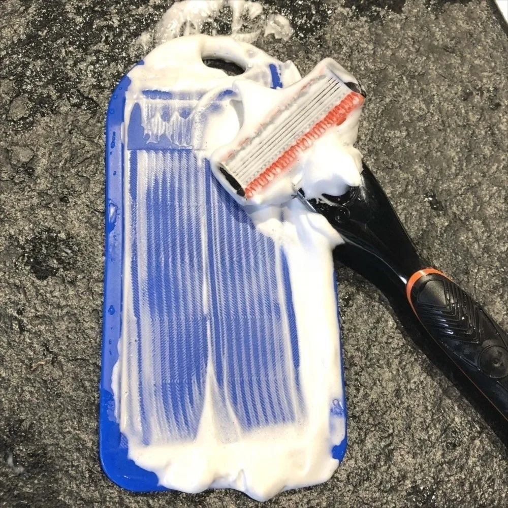 Safe Sharpening Razor Blade Sharpener Long-Lasting Eco-Friendly Shaver Cleaner Tool Rubber Construction Sharpening Grindstones