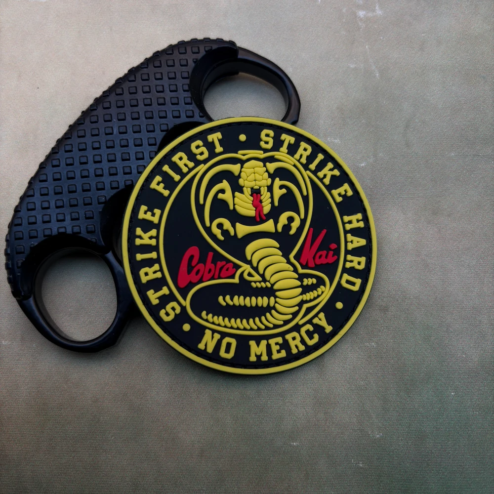 كوبرا بولي كلوريد الفينيل التصحيح التكتيكية سترة/حبال شارة ملصق التصحيح بولي كلوريد الفينيل هوك ثابت دعم المعنويات التصحيح ظهره التصحيح الملابس التصحيح لينة المطاط #1