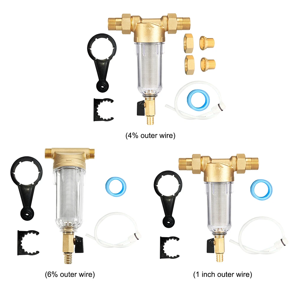 銅製蛇口-水フィルター-前処理装置-蛇口-フロント浄水器-ステンレス鋼製金具工具アクセサリー
