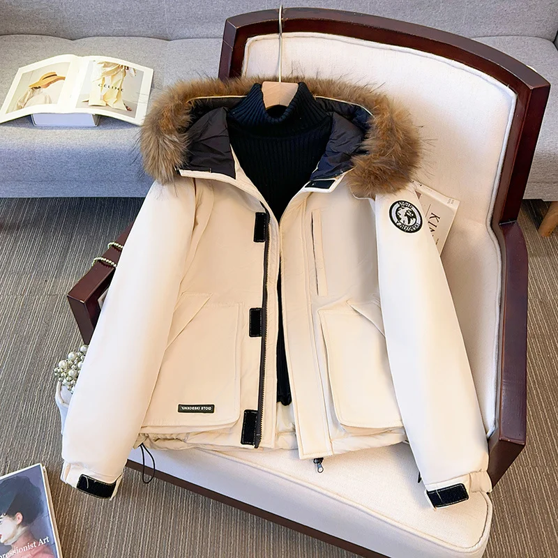 

Parkas Yellow Womens Fall Coatwindbreaker Layered Standneck Premium High-Street Splicing Polka Drawcord Outdoor Ribs Panelled OL