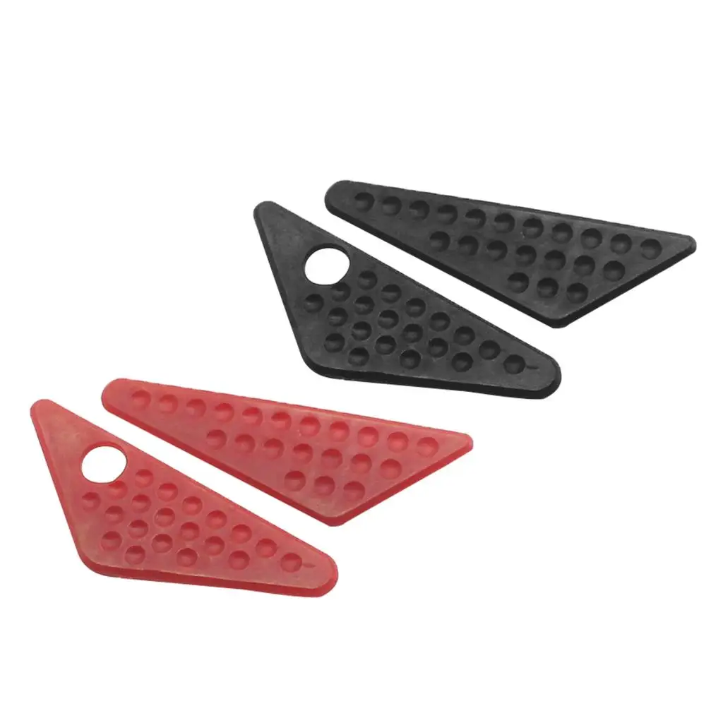 

Motorbike Foot Peg Pedal Pad Plate Repair Accessory Plastic Parts Set for Honda Hornet CB250 CB600 CB900